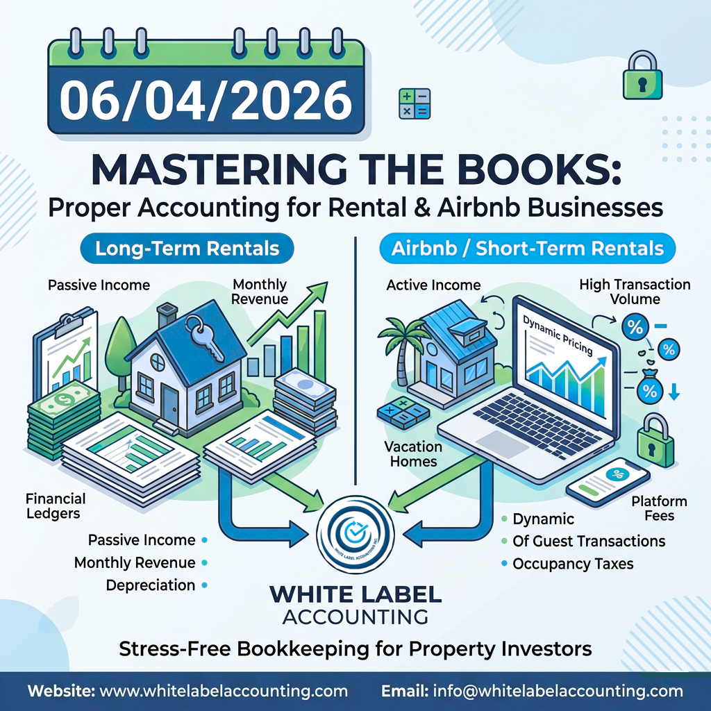 Mastering the Books: Proper Accounting for Rental & Airbnb Businesses