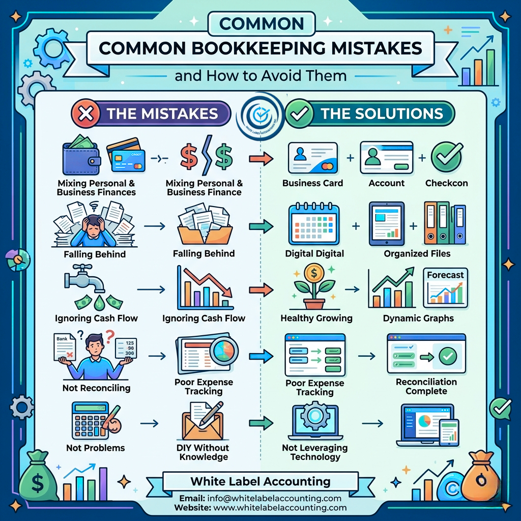 Common Bookkeeping Mistakes and How to Avoid Them