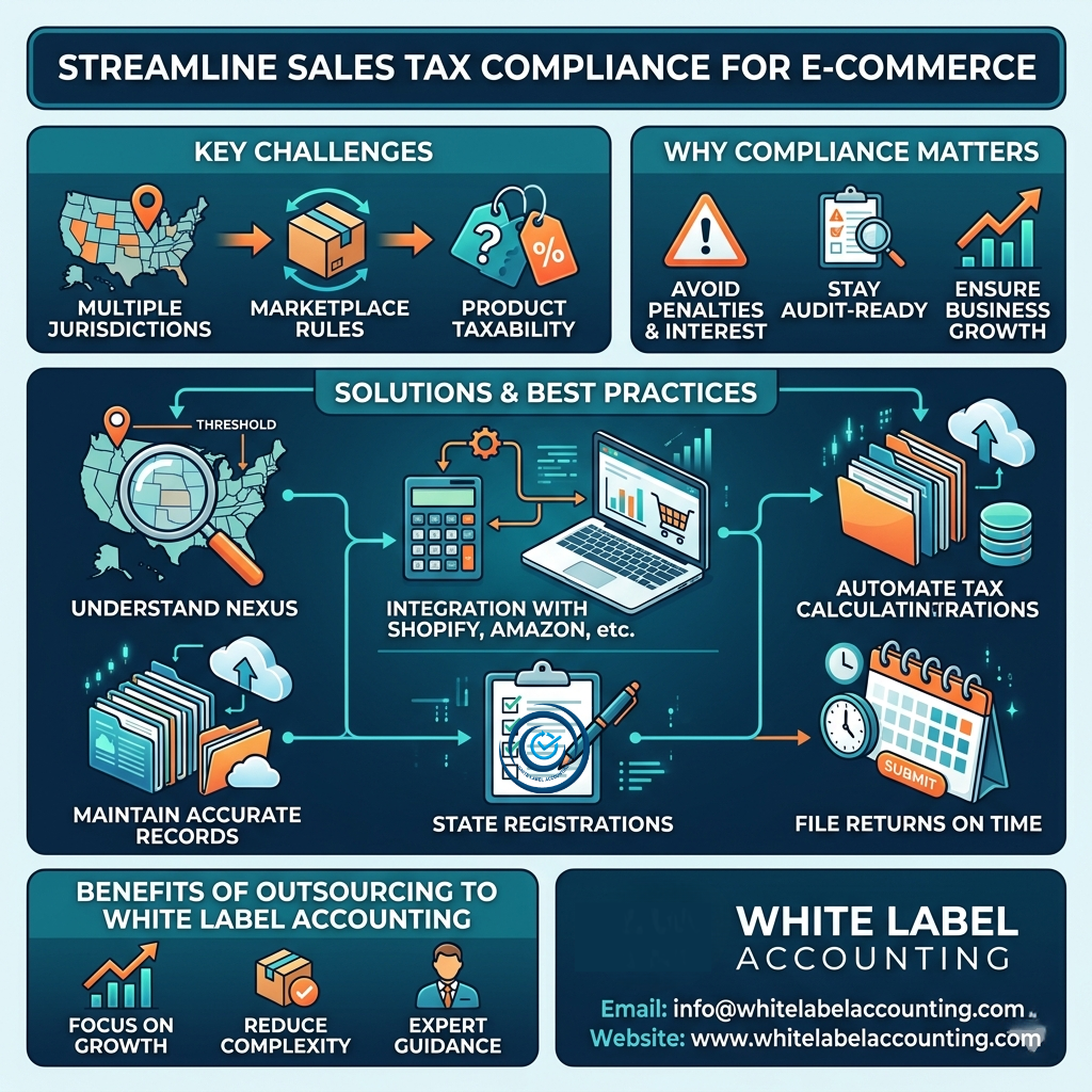 Sales Tax Compliance for E-commerce Businesses
