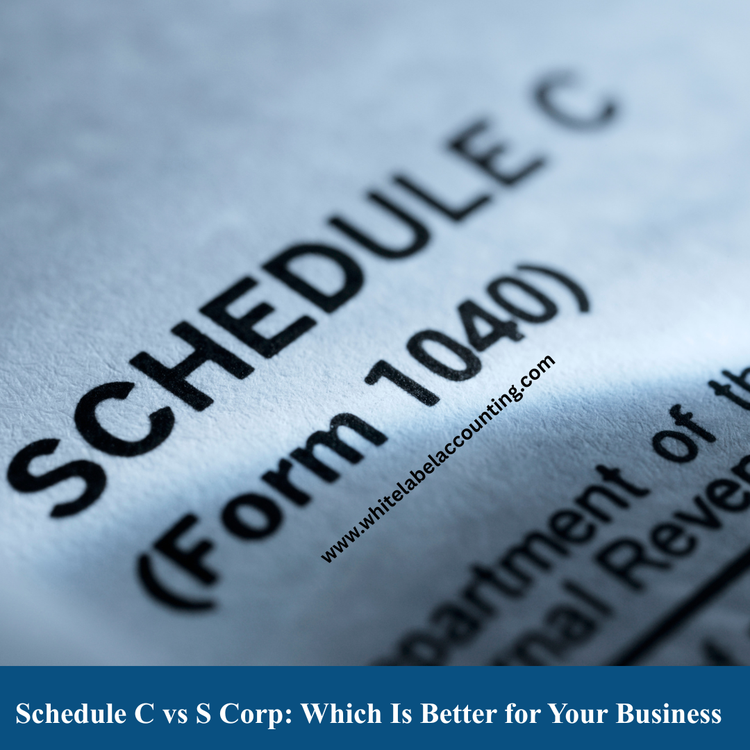 Schedule C vs S Corp: Which Is Better for Your Business