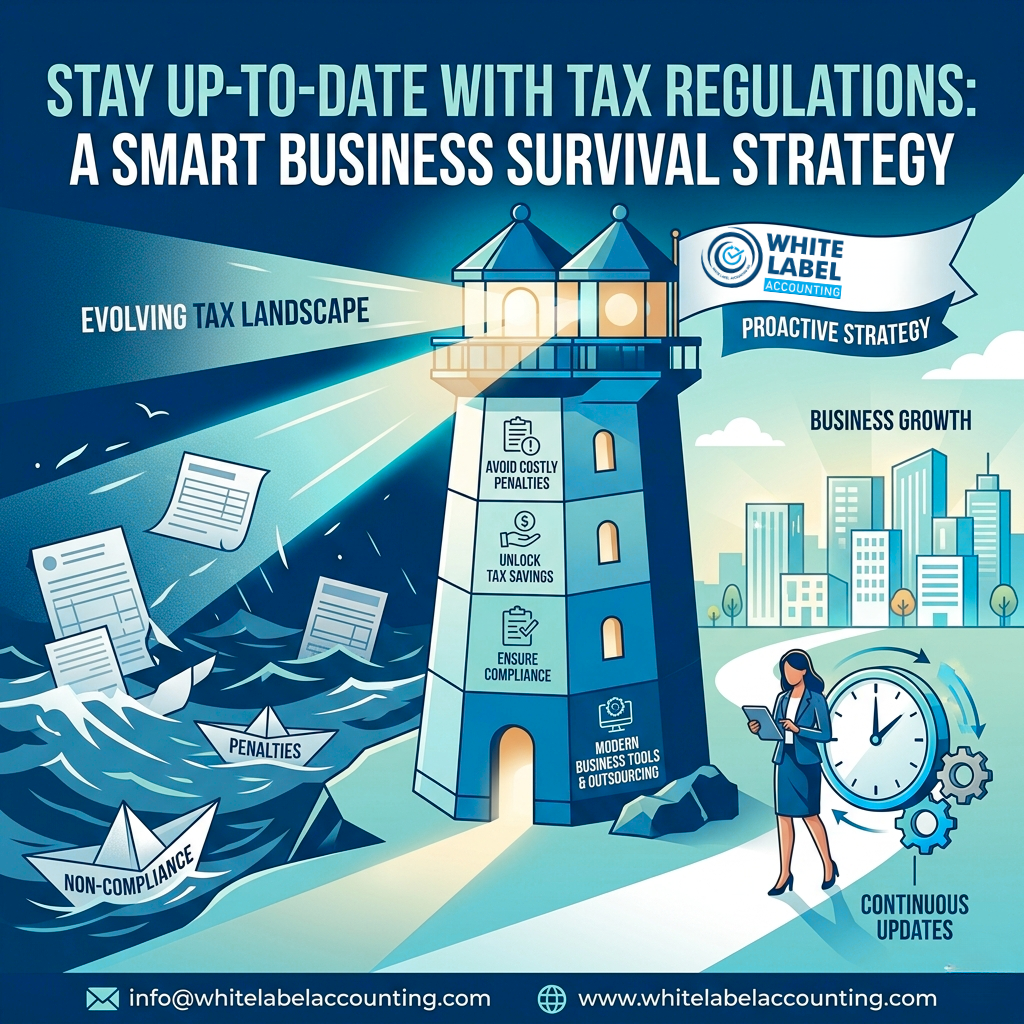 The Importance of Staying Up-to-Date with Tax Regulations: A Smart Business Survival Strategy