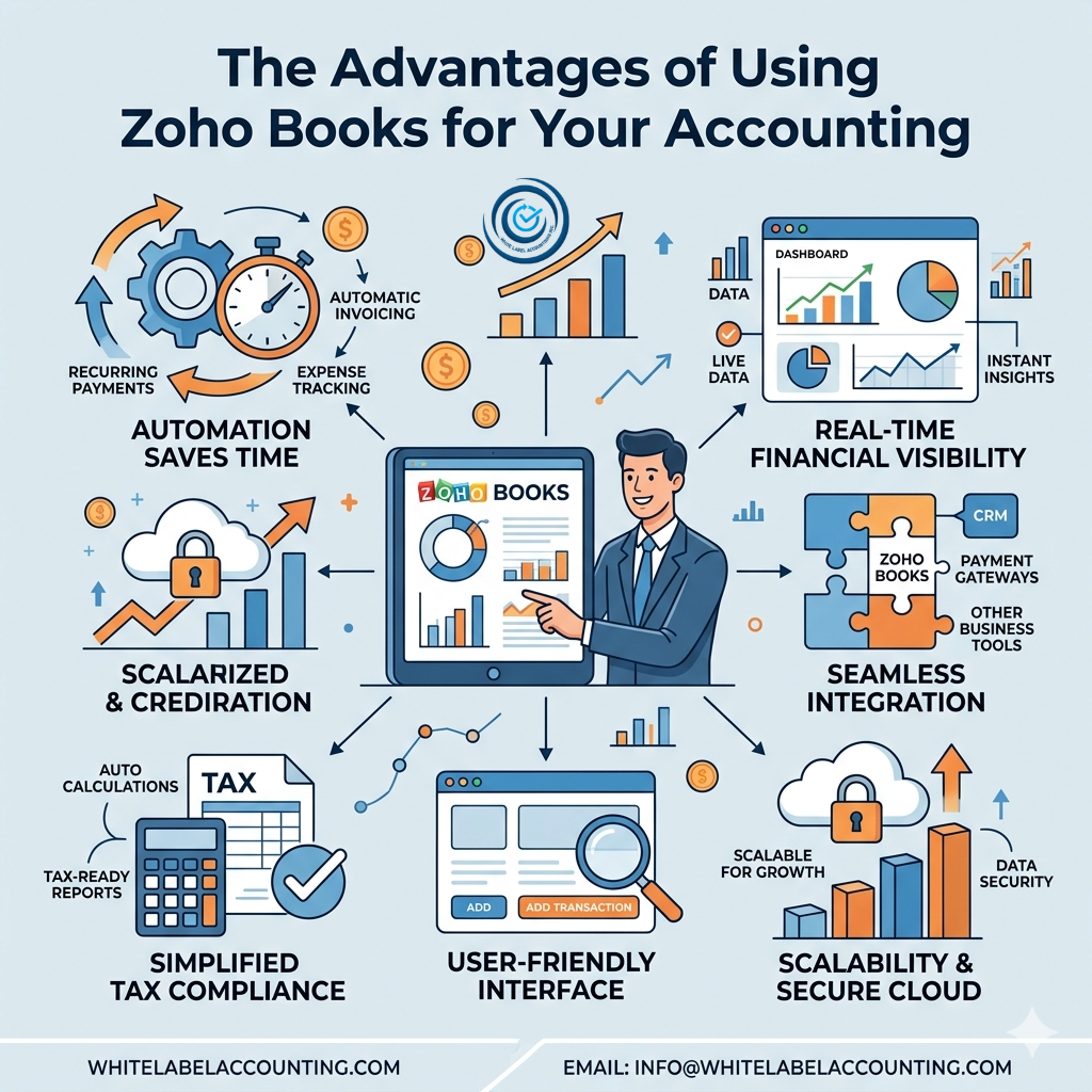 The Advantages of Using Zoho Books for Your Accounting