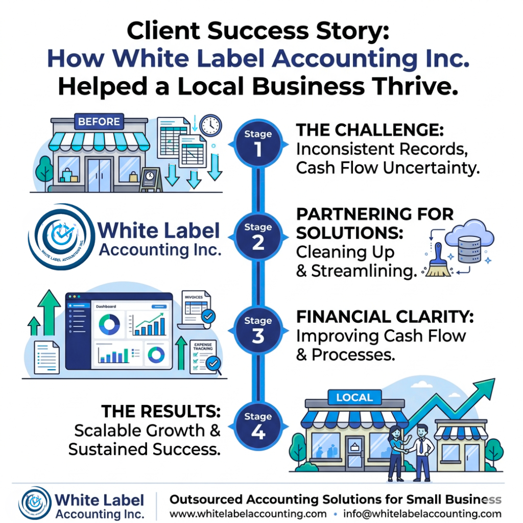 Client Success Story: How White Label Accounting Inc. Helped a Local Business Thrive