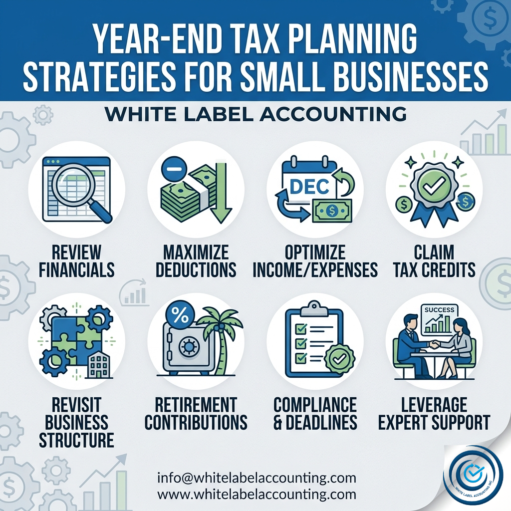 Year-End Tax Planning Strategies for Small Businesses